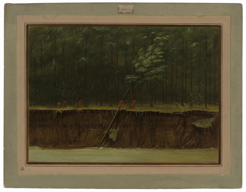 Alt-Mississippi Manzarası - George Catlin