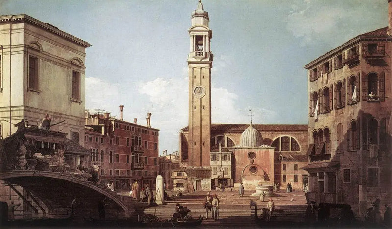 Saintlar Kampı Manzarası - Canaletto