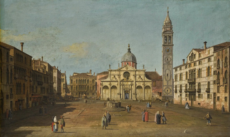 Campo Santa Maria Formosa Manzarası - Canaletto