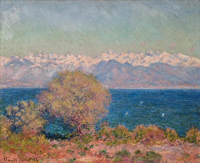 Antibes Burnu Manzarası - Claude Monet