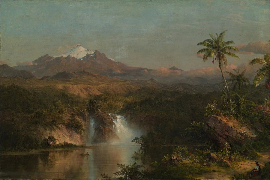 Cotopaxi Manzarası - Frederic Edwin Church