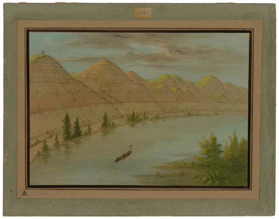 « Büyük Dönüş » Görünümü, Haut-Missouri - George Catlin