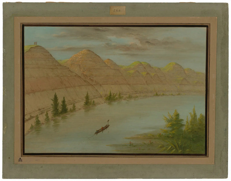 « Büyük Dönüş » Görünümü, Haut-Missouri - George Catlin