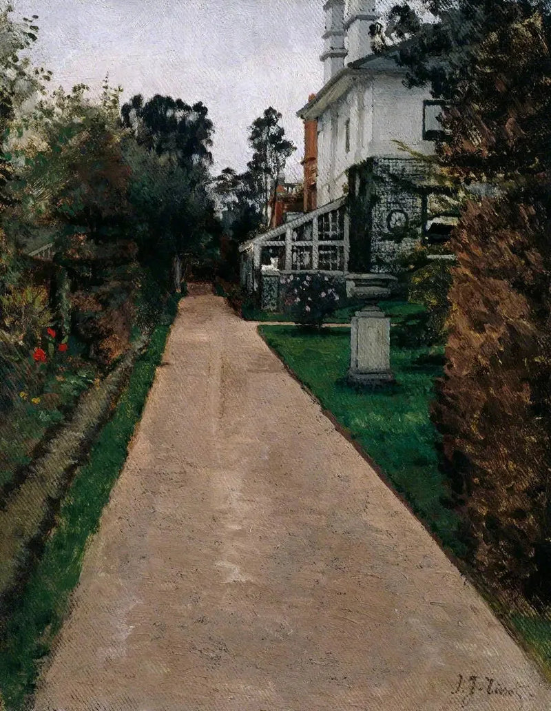 17 Grove End Road'daki Bahçe Manzarası - James Tissot