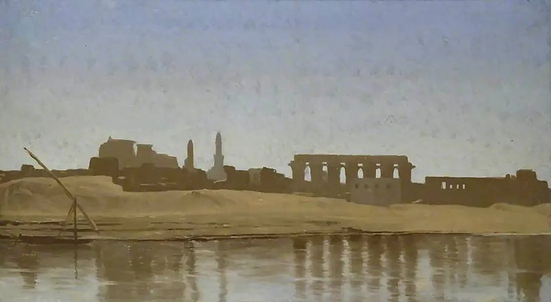 Nil Manzarası, Luksor - Jean-Léon Gérôme