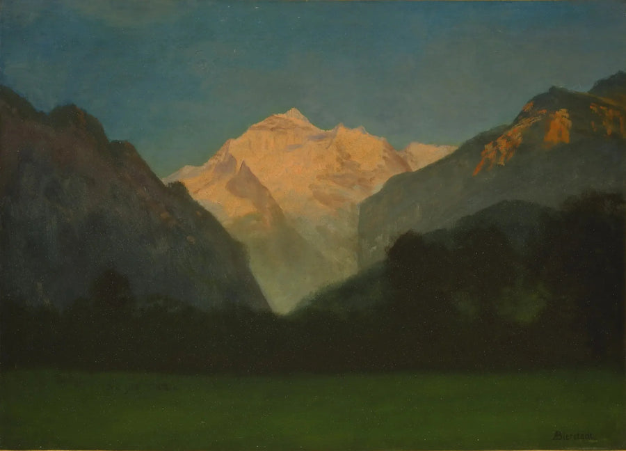 Glaciers Park Görünümü - Albert Bierstadt