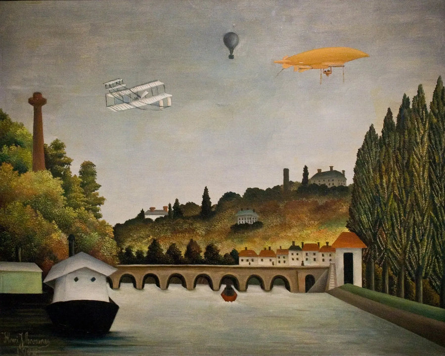 Sèvres Köprüsü Manzarası - Henri Rousseau