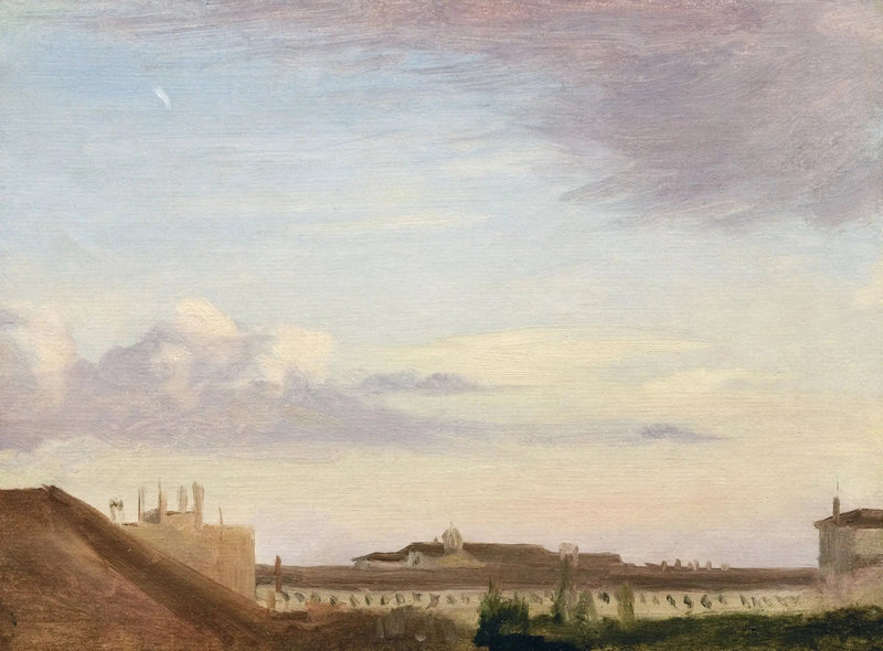 Quirinal Manzarası - Edgar Degas