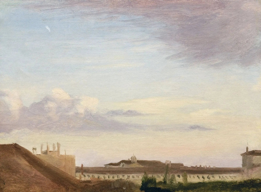 Quirinal Manzarası - Edgar Degas