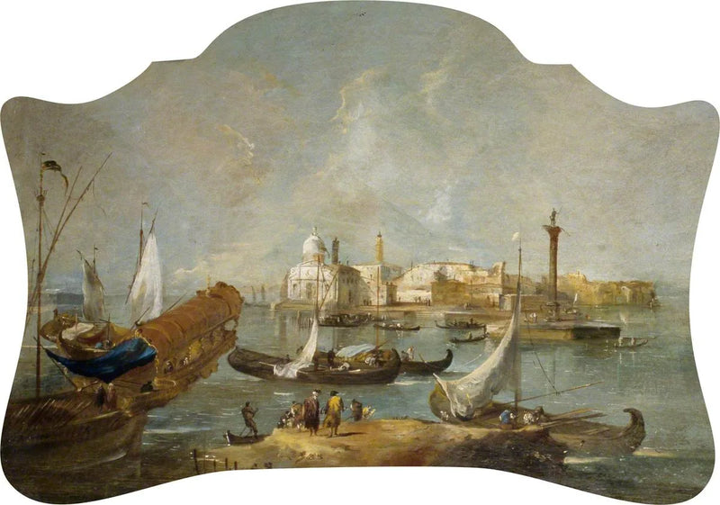 Venice'nin hayali manzarası - Francesco Guardi