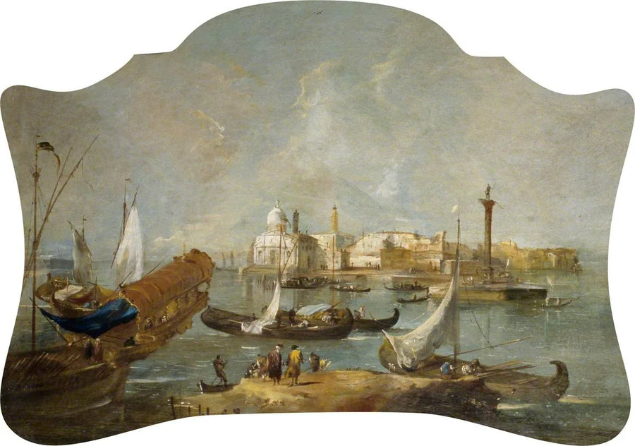Venice'nin hayali manzarası - Francesco Guardi