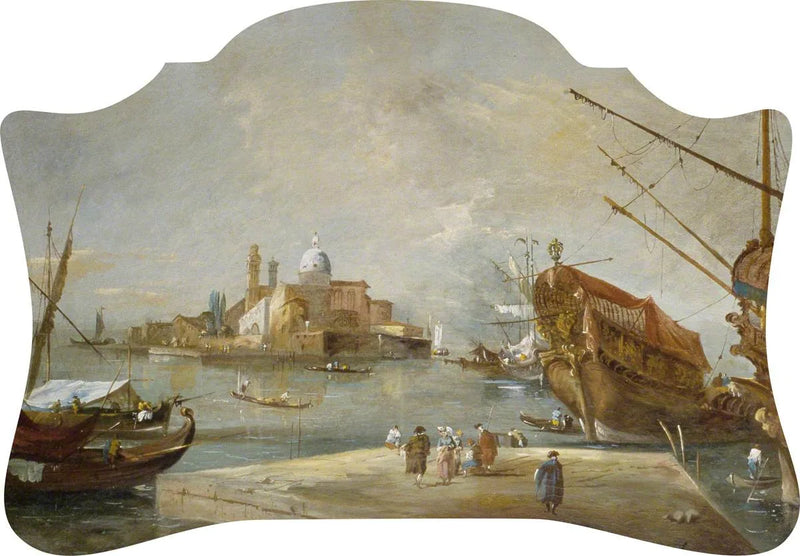Venice'nin Fantastik Manzarası - Francesco Guardi