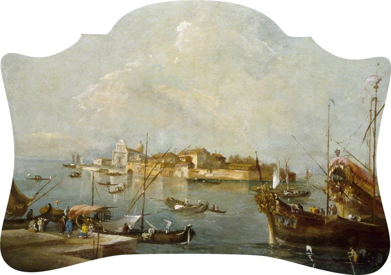 Venice'nin hayali görünümü - Francesco Guardi