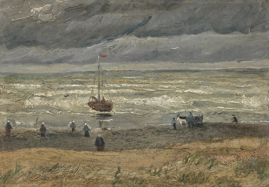 Scheveningen'de Deniz Manzarası - Vincent van Gogh