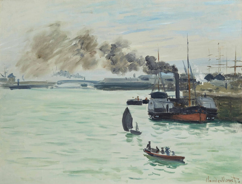 Bir W169 bağlantı noktasının görünümü - Claude Monet