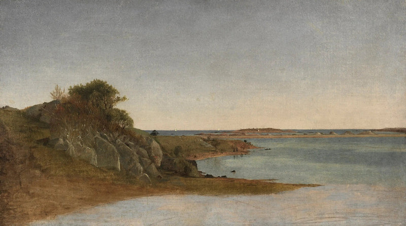 Newport yakınlarında manzara - John Frederick Kensett