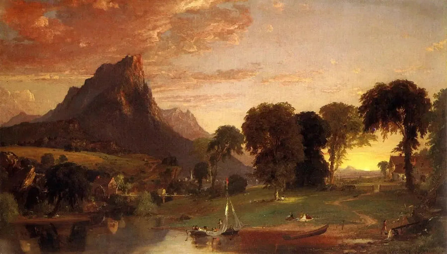 Sherburne yakınlarında, Chenango ilçesi - Jasper Francis Cropsey