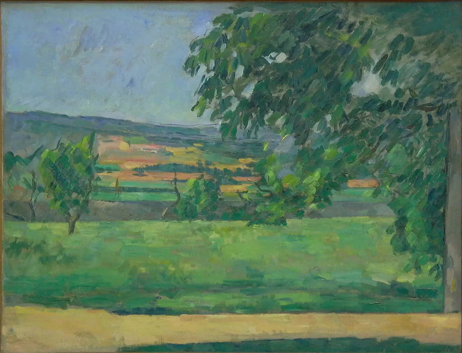 Jas de Bouffan'dan Görünüm - Paul Cézanne