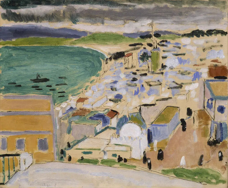 Tangier Koyu Manzarası - Henri Matisse
