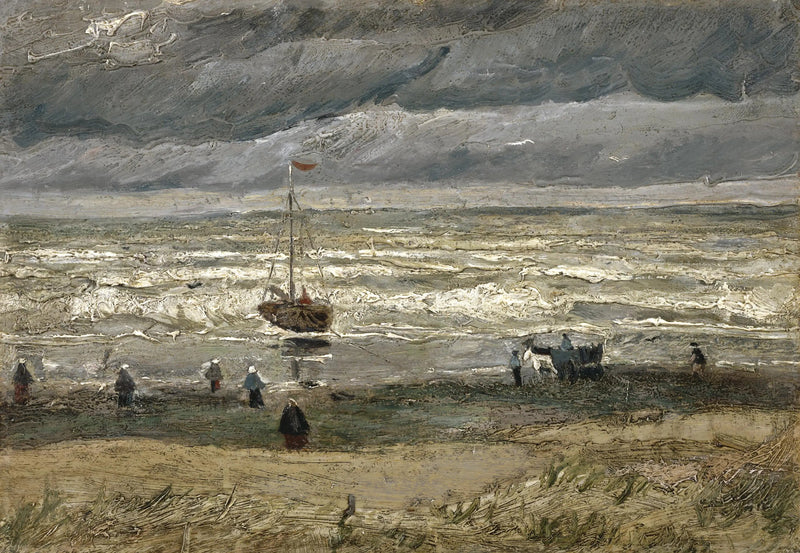 Scheveningen'de Deniz Manzarası - Vincent van Gogh