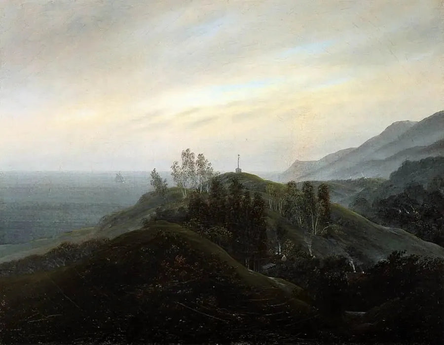 Baltık Denizi Manzarası - Caspar David Friedrich