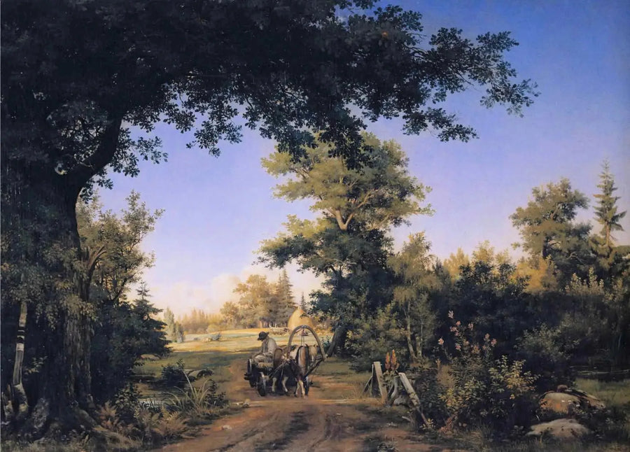 Saint-Pétersbourg çevresi manzarası - Ivan Chichkine