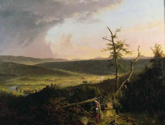 Schoharie Manzarası - Thomas Cole