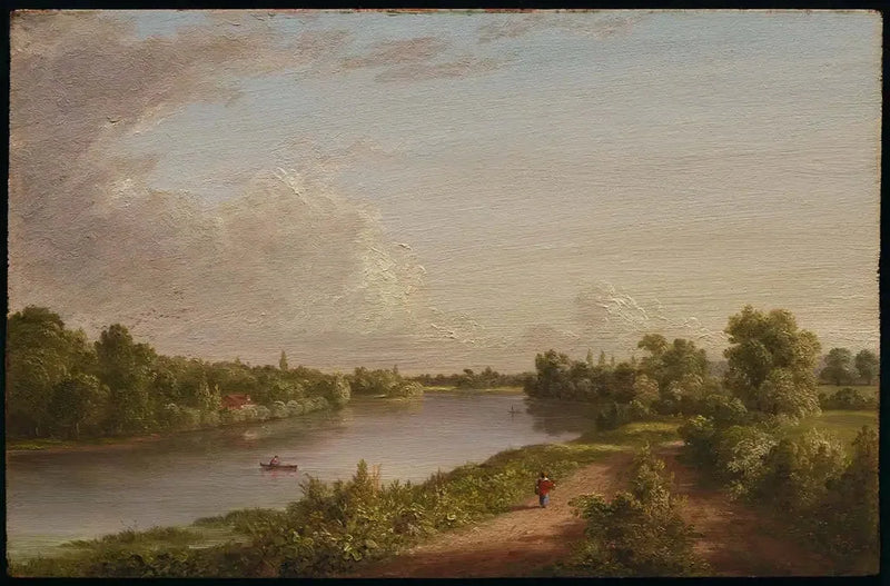 Tamise Manzarası - Thomas Cole