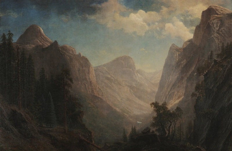 Yosemite Vadisi Manzarası - Albert Bierstadt