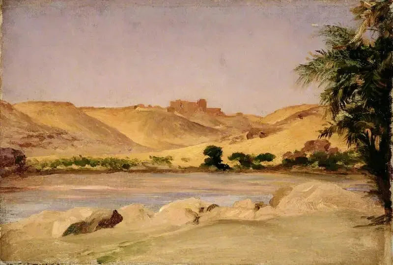 Nil Manzarası - Frederic Leighton