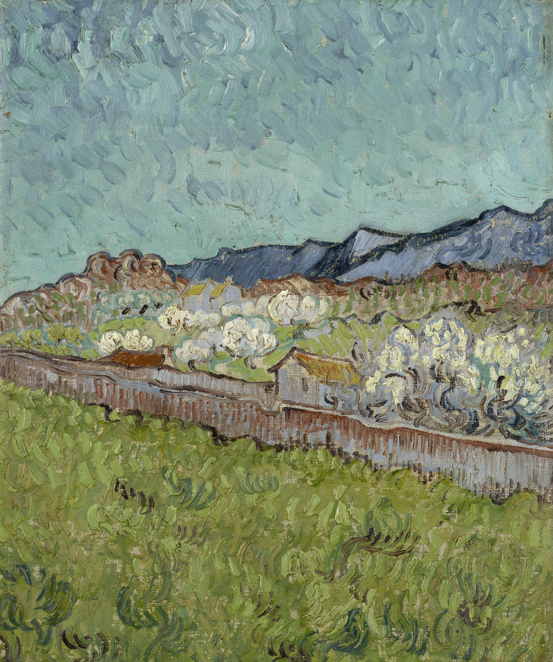 Alpilles Manzarası - Vincent van Gogh