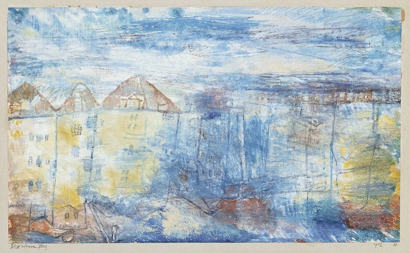 Bir Meydan Manzarası - Paul Klee