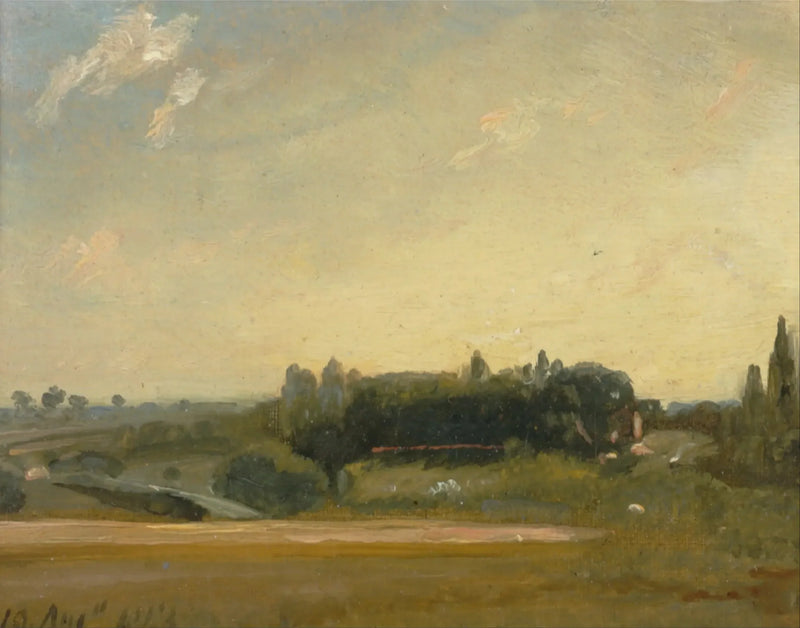 Presbiterya Doğru Manzara, East Bergholt - John Constable