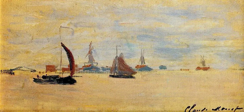 Voorzaan W176'nın görünümü - Claude Monet