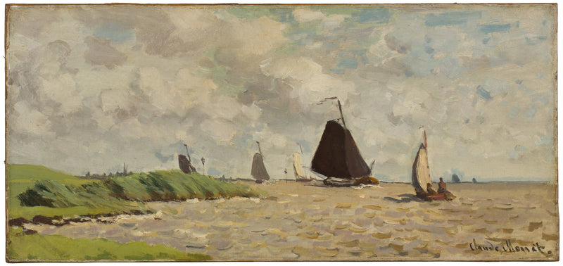 Voorzaan W179'un görünümü - Claude Monet