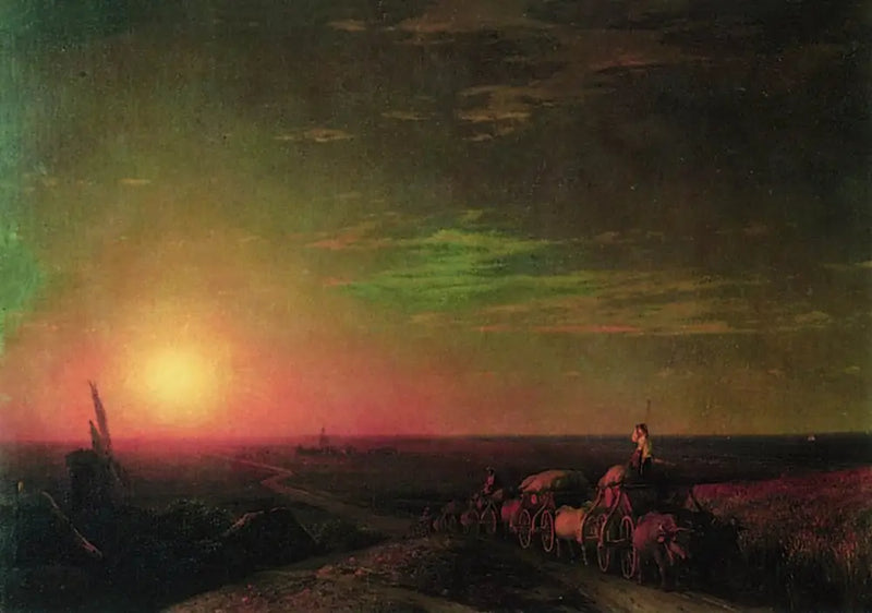 Chumaks Vagonları - Ivan Aïvazovski