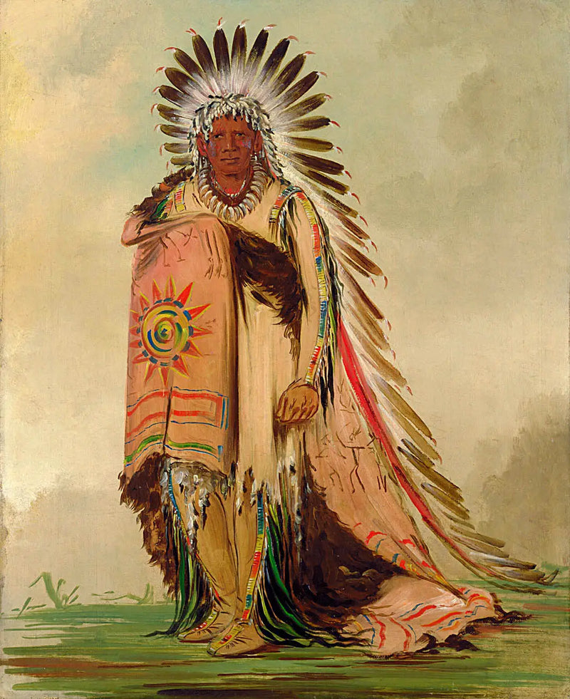 Wán-ee-ton, kabile lideri - George Catlin
