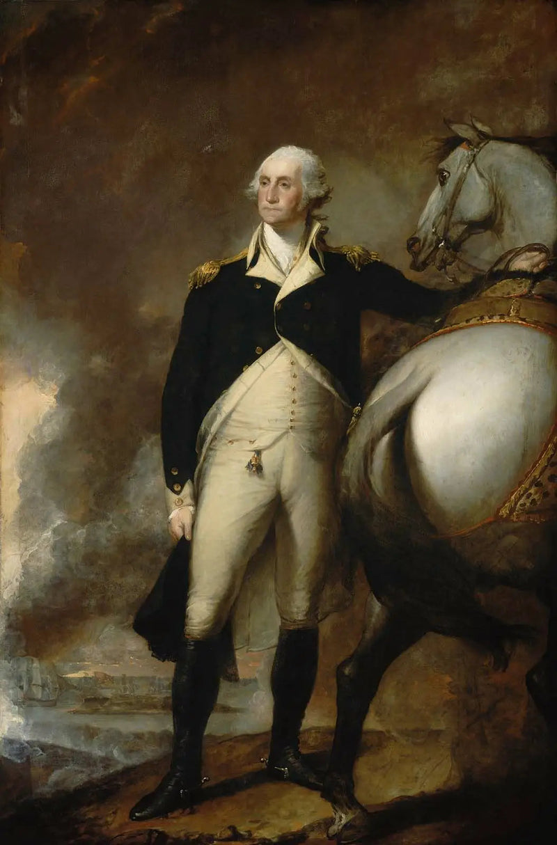 Washington Dorchester Heights'ta - Gilbert Stuart