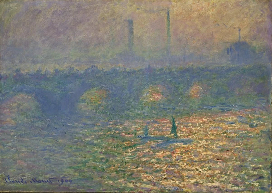 Waterloo Köprüsü - Claude Monet