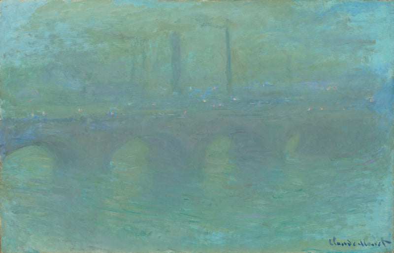 Waterloo Köprüsü - Claude Monet