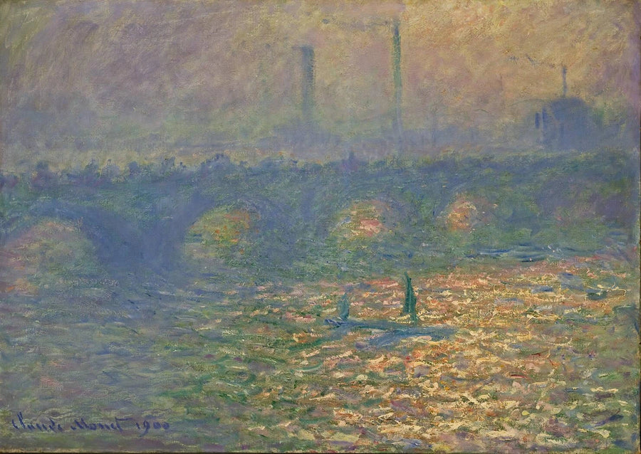 Waterloo Köprüsü - Claude Monet