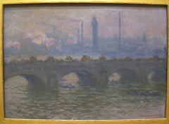 Waterloo Köprüsü, Worcester versiyonu - Claude Monet