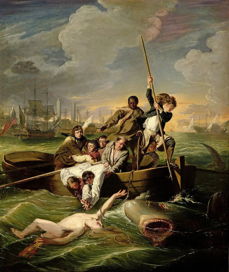 Watson ve köpekbalığı - John Singleton Copley