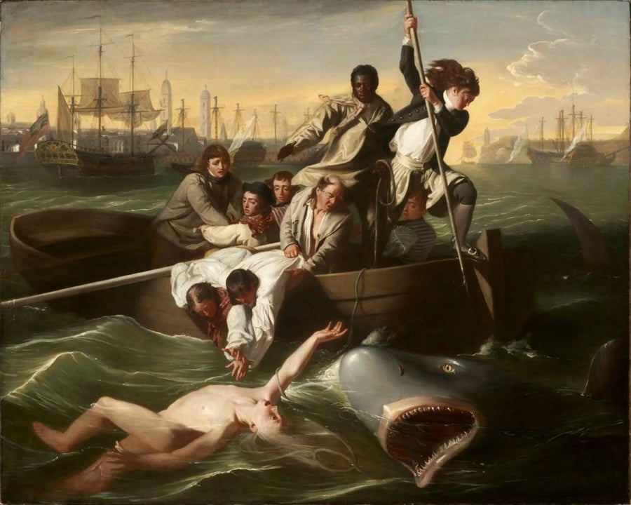 Watson ve köpekbalığı - John Singleton Copley