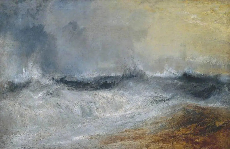 Rüzgara Çarpan Dalgalar - J. M. W. Turner