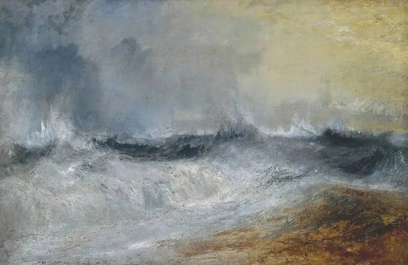 Rüzgara Çarpan Dalgalar - J. M. W. Turner