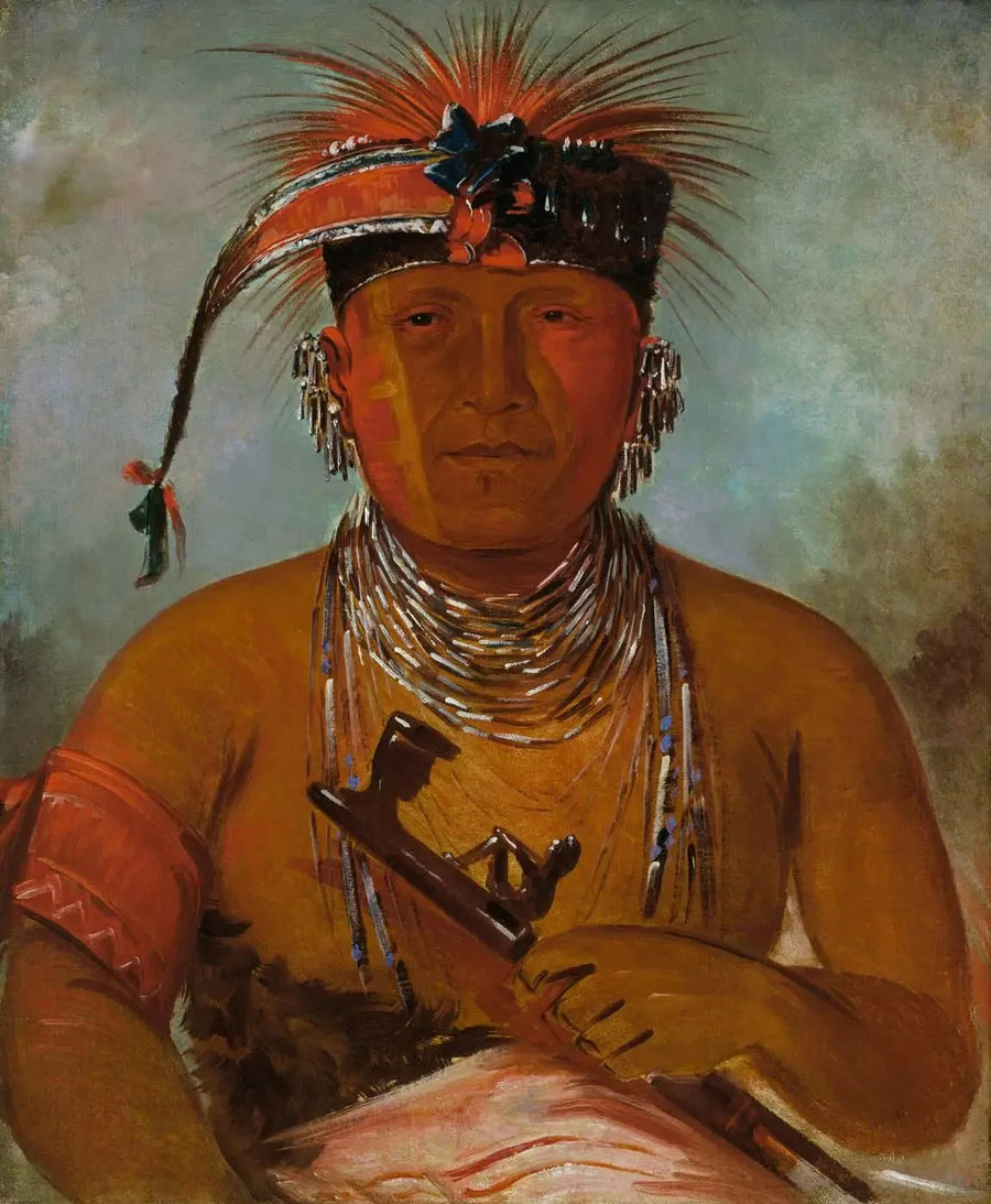 Wée-ke-rú-law, Takas Eden - George Catlin