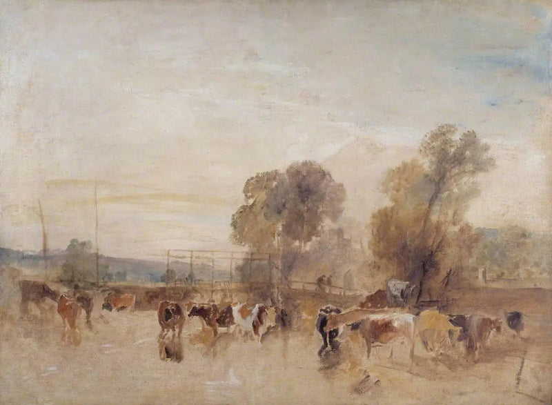 Weir ve Sığırlar - J. M. W. Turner