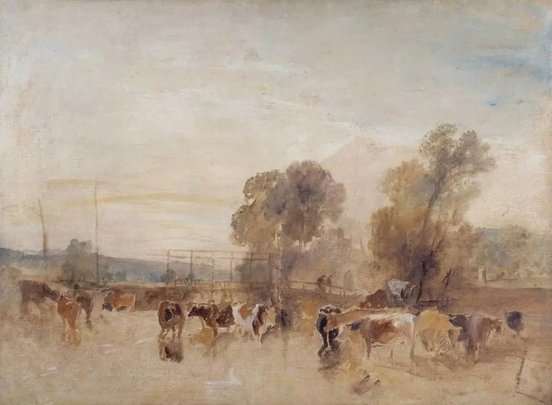 Weir ve Sığırlar - J. M. W. Turner