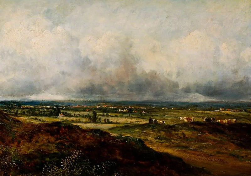 West End Fields, Harrow yönünde, Londra - John Constable